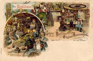 Berlin Katacomben Litho