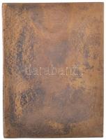 Solymári Valkó László (1909-1984) 1954. "Móricz Zsigmond" Br plakett (66,5x90,5mm) T:2