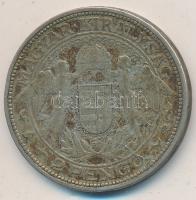 1929. 2P Ag "Madonna" T:2-,3 patina
Adamo P7