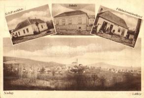 Nadap, MDP Székház, Iskola, Földmívesszövetkezet (EK)