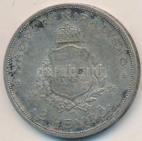 1936. 2P Ag "Liszt Ferenc" T:2 patina Adamo P7.3