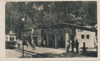 1951 Budapest XII. Széchenyi-hegy úttörő vasút, Előre állomás; Képzőművészet Alap kiadása