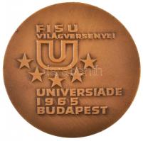 Vincze Dénes (1914-1972) 1965. "FISU Világversenyei Universiade 1965 Budapest" Br emlékére...