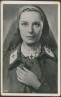 Muráti Lili (1912-2003) színésznő aláírása őt ábrázoló fotólapon