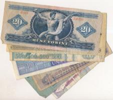 30db-os vegyes magyar és külföldi bankjegy tétel, közte érdekesebb darabokkal T:vegyes
30pcs of vari...