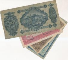 1916. 1K + 1917. 2K + 1920. 50f + 1K + 100K "Orell Füssli Zürich" + 1923. 100K + 1930. 20P...