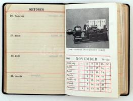 1941 Ganz és társa Rt. 1941-1942. évi naptára