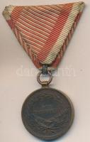 1914. "Ferenc József Bronz Vitézségi Érem", "Der Tapferkeit" Br kitüntetés mells...