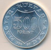 1994. 500Ft Ag "Kossuth Lajos" tanúsítvánnyal T:BU