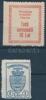 1935 Szamosújvár (Gherla) városi illeték 1L, 10L