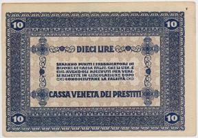 Olaszország/Velence/osztrák-magyar megszállás 1918. 10L T:I-
Italy/Venice/Austrian-Hungarian occupat...