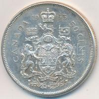 Kanada 1965. 50c Ag "II. Erzsébet" T:2,2- 
Canada 1965. 50 Cents Ag "Elizabeth II&quo...