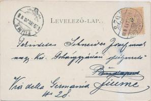 1899 Budapest II. Lukács és Császár fürdő; Edgar Schmidt