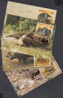 1985 WWF Paraguay állatai sor WWF-es értékei Mi 3854-3857 CM