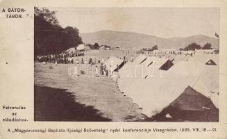 Visegrád Magyarországi Baptista Ifjúsági Szövetség nyári konferenciája