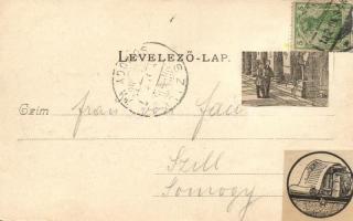 Budapest III. Aquincum, Divald (ragasztott hátoldal / glued Back side)