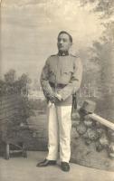 Bock őrmester / Military WWI, Hungarian sergeant, photo