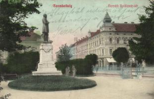 Szombathely, Horváth Boldizsár szobor, tér (fa)