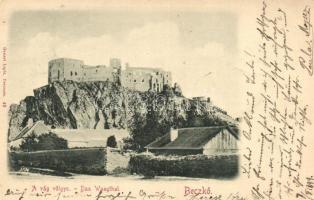 1899 Beckó, Vág völgye, vár / valley, castle