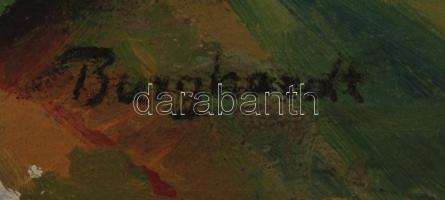 Burghardt jelzéssel: Tabán, olaj, vászon, 46,5×51 cm