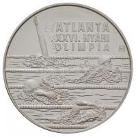 1994. 1000Ft Ag "Nyári olimpia-Atlanta" PRÓBAVERET T:PP Csak 50db! R! Hungary 1994. 1000 Forint Ag "Summer Olympics - Atlanta" TRIAL STRIKE C:PP only 50 examples! RARE! Adamo EM137