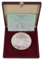 Bognár György (1944-) 1996. "Honfoglalás Millecentenárium" nagyalakú vastag Ag emlékérem, ...