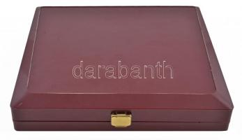 Bognár György (1944-) 1996. "Honfoglalás Millecentenárium" nagyalakú vastag Ag emlékérem, ...