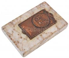 ~1940. "Borsod Vármegye Tűzoltó Verseny" Br díj plakett márványlapon T:2
Hungary ~1940. &q...