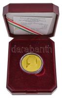 2008. 50.000Ft Au "Hunyadi Mátyás trónra lépésének 550. évfordulója" eredeti dísztokban ta...