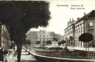 Szombathely, Templom tér, Szily szobor (EK)