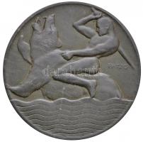 Patzó Pál (1886-1945) DN "Hindenburg" Zn emlékérem (50mm) T:3,2-
Hungary ND "General ...