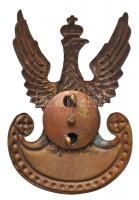 Lengyelország ~1939-1945. Katonai sapkajelvény (56x40mm) T:2
Poland ~1939-1945. Military cap badge (...