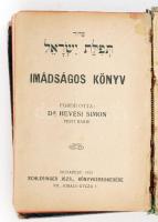Imádságos könyv. Budapest, 1913, Schlesinger Józs. Viseltes kiadói egészvászon kötésben