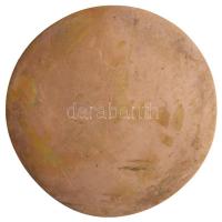 Solymári Valkó László (1909-1984) 1955. "Robert Schumann 1810-1856" Br plakett (87mm) T:2,...