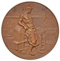 1908. "A Körmöczbányai Magyar Királyi Pénzverde Látogatásának Emlékére" Br emlékérem (36mm...