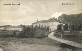 Jolsva, honvéd laktanya / barracks