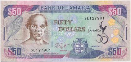 Jamaica 2012. 50$ T:I Jamaica 2012. 50 Dollars C:UNC