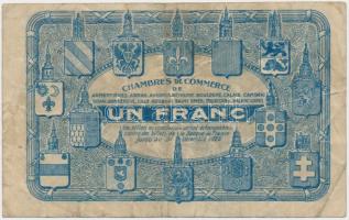 Franciaország / Pas-de-Calais 1925. 1Fr T:III
France / Pas-de-Calais 1925. 1 Franc C:F