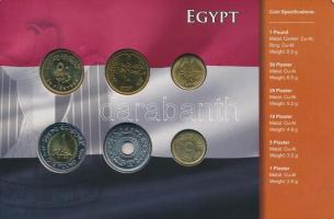 Egyiptom 1984-2007. 1p-1Ł (6xklf) fémpénz szettben T:1-,2
Egypt 1984-2007. 1 Piastre - 1 Pound (6xdi...