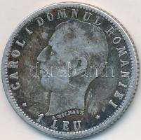Románia 1906. 1L Ag "I. Károly" T:2-,3 patina
Romania 1906. 1 Leu Ag "Carol I" C...