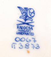 Kalocsa dísztányér,kézzel festett, jelzett, hibátlan, d:24cm