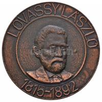 1986. "Lovassy László 1815-1892 / 275 éves a Veszprémi Gimnázium 1711-1986" bronzozott fém emlékérem (60mm) T:2