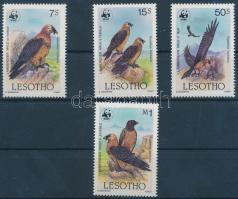 1986 WWF Szakállas saskeselyű sor Mi 556-559