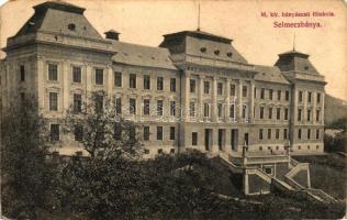 Selmecbánya, Bányászati főiskola / Mining college (EM)