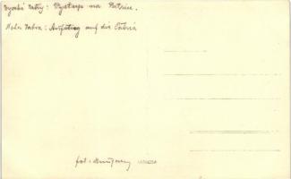 Tátra, Patria, télen, síelők / winter, skiers, photo Hunfalvy