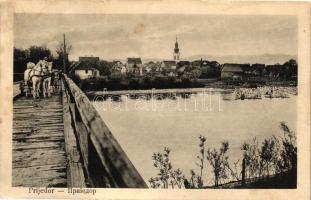 Prijedor, church, bridge, horse cart (wet damage)