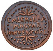 Ifj. Szlávits László (1959-) DN "Petőfi Sándor / Emlékül a Magyar Honvédségtől" Cu emlékér...