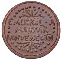 Ifj. Szlávits László (1959-) DN "Nagy Imre / Emlékül a Magyar Honvédségtől" Cu emlékérem (...