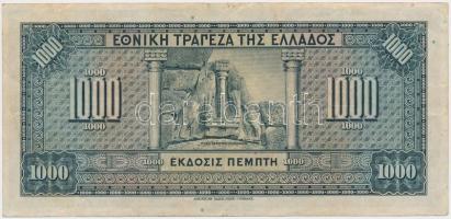 Görögország 1926. 1000Dr T:III 
Greece 1926. 1000 Drachmai C:F