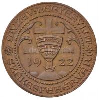 1922. "Múzeumegyesület Székesfehérvár / Aranybulla" Br emlékérem (30mm) T:2